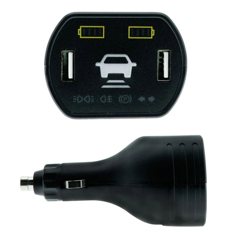 Bezdrátová sada zadních koncových LED lamp, 12/24V - brzda, směrovka, obrysové světla, osvětlení spz, mlhovka, odrazka