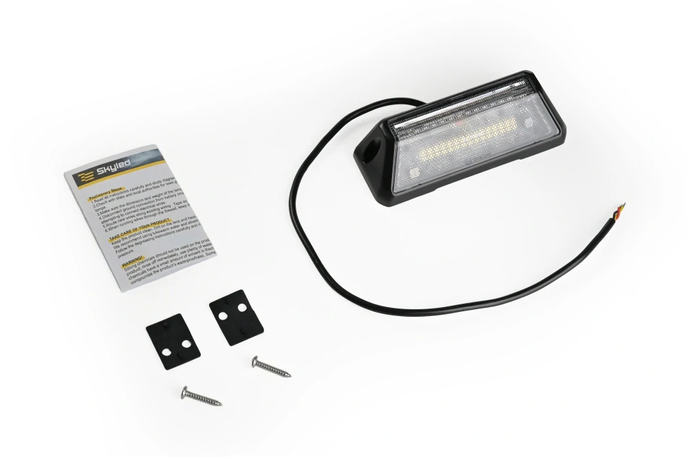 Pracovní lampa SKYLED FLASH Strobo, 10-30V, 48W, 1443 Lm, R10