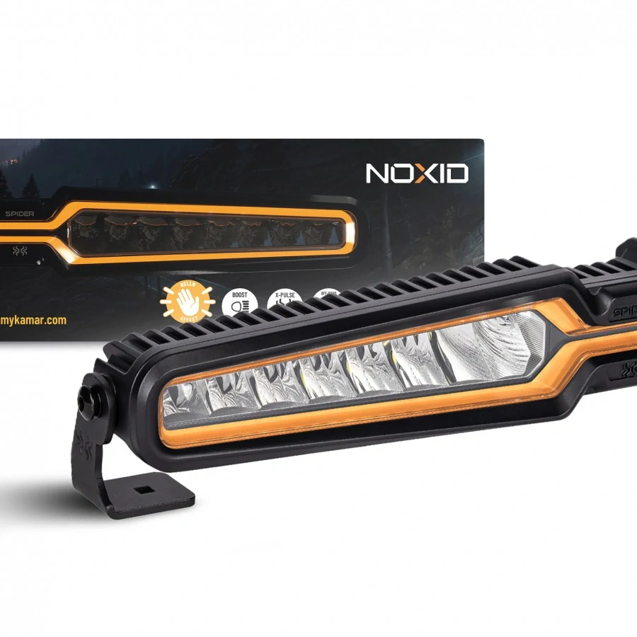 LED rampa KAMAR X-SPIDER NOXID LB3445, 571 mm, 19000 Lm, 250 W, 12/24 V, IP69K, off-road