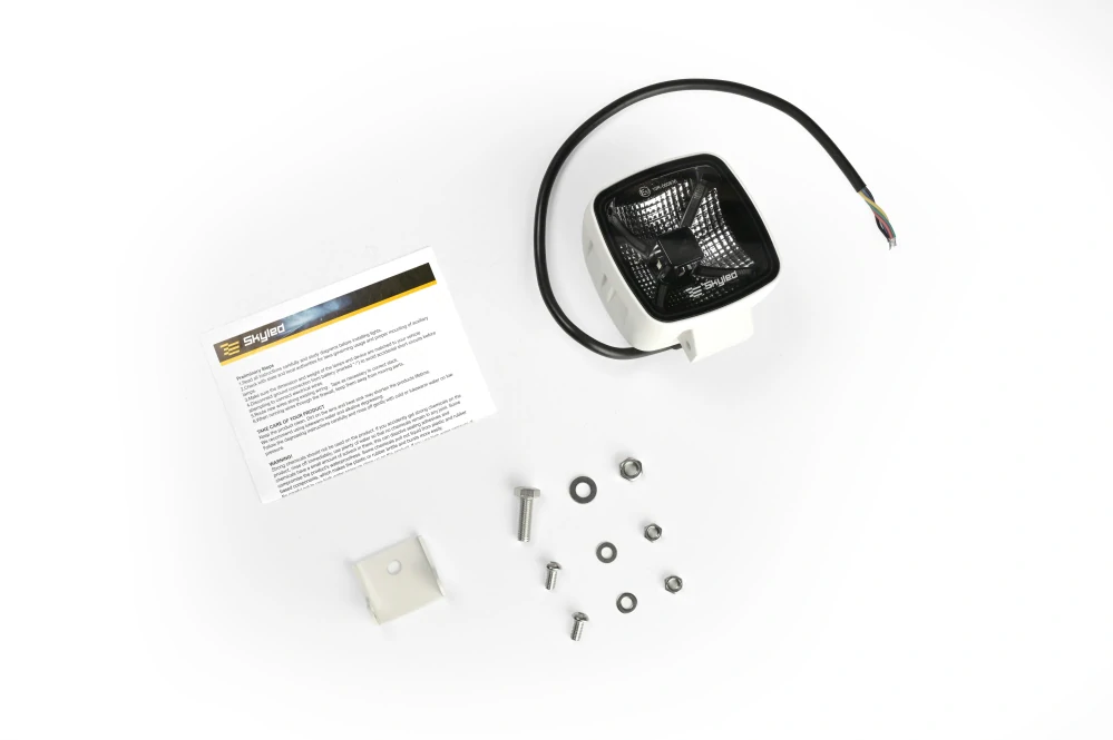 Pracovní LED světlo SKYLED Astra 60F Gen2, 6000 Lm, 60 W, 9-30 V, IP68, bílé poziční světlo, homologace
