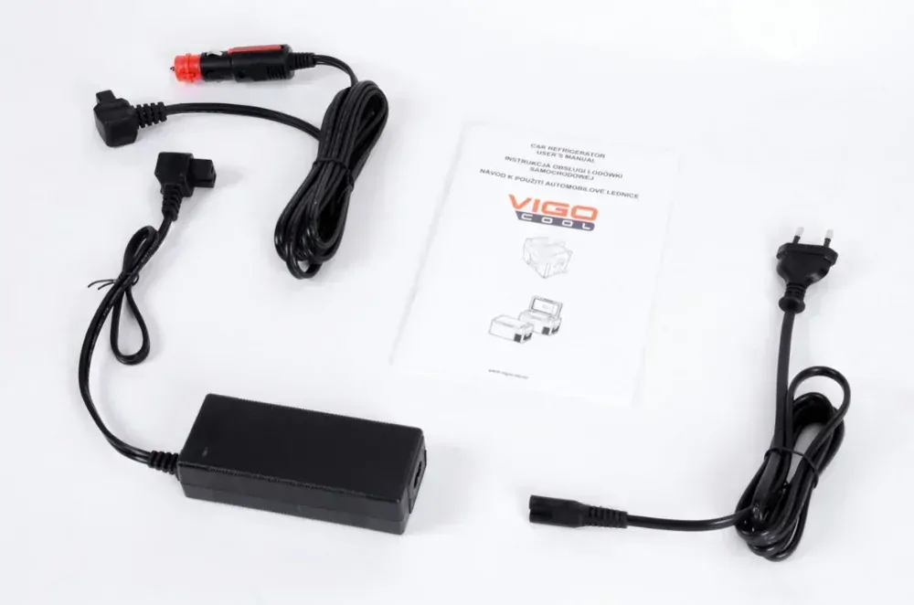 Přenosná kompresorová autochladnička Vigo Cool V35, 35 l, 12/24/230V