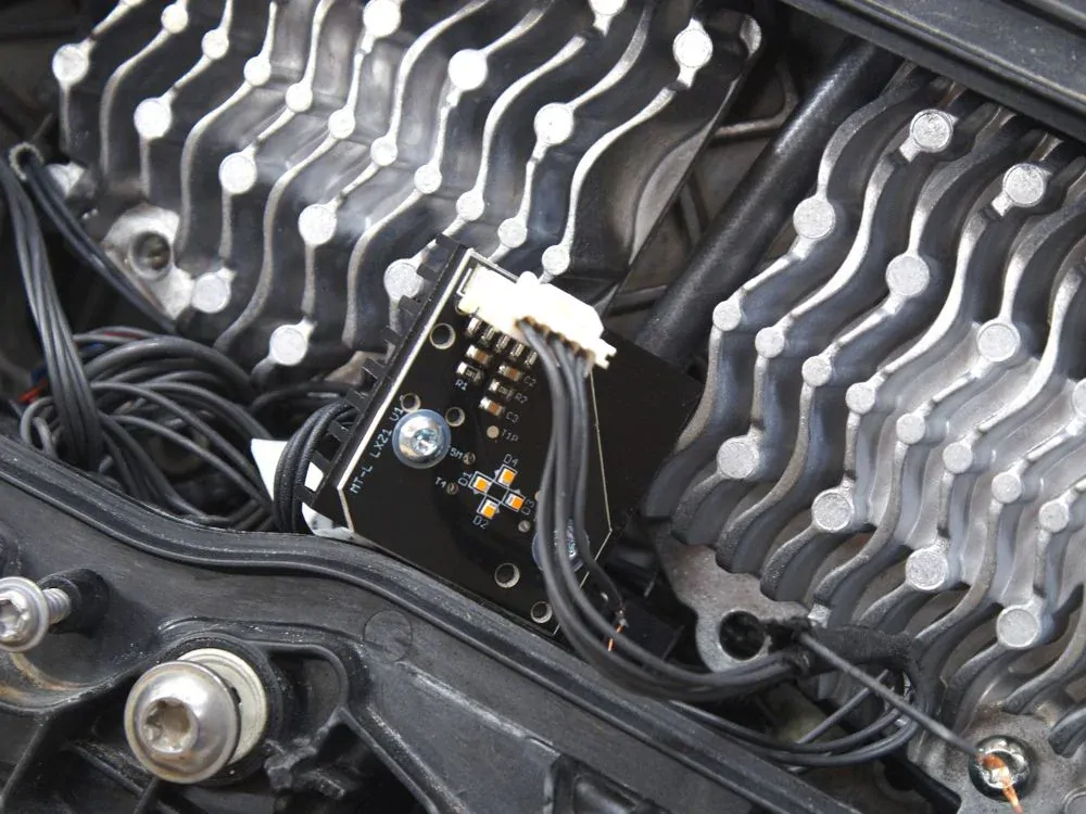 LED moduly denního svícení dvojí barva a strobo pro Scania R/S 2016-