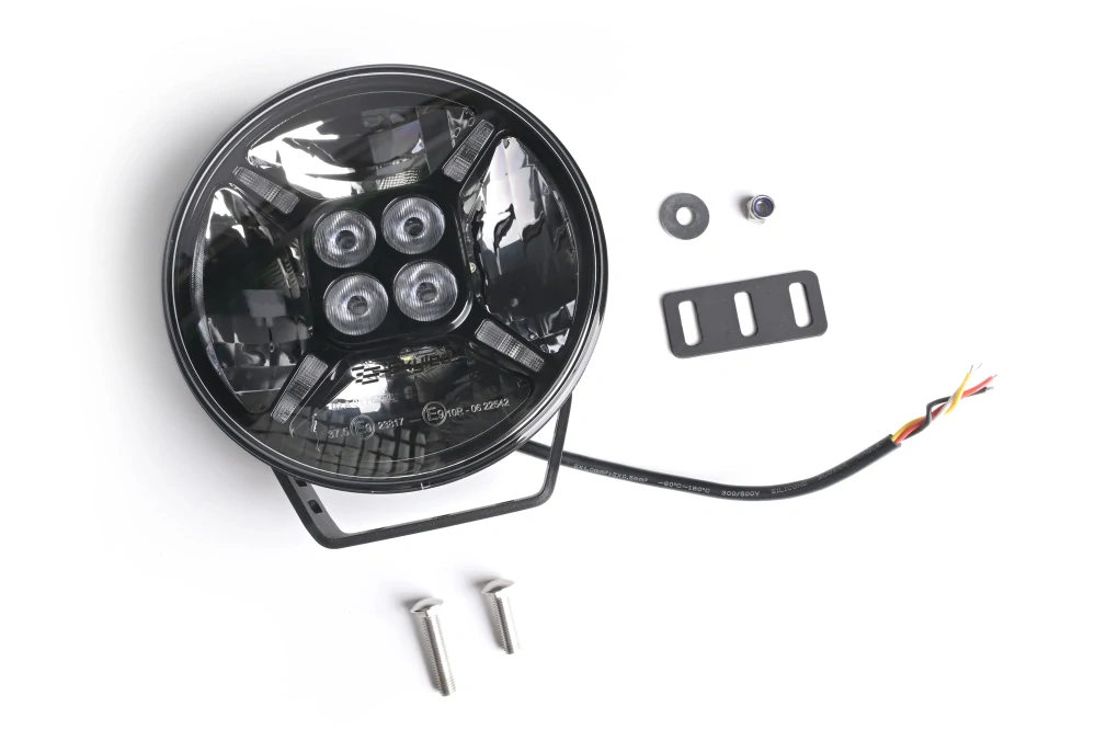 LED světlomet Skyled Cosmo 7X 7" s pozičním světlem, 180mm, 60W 6000lm