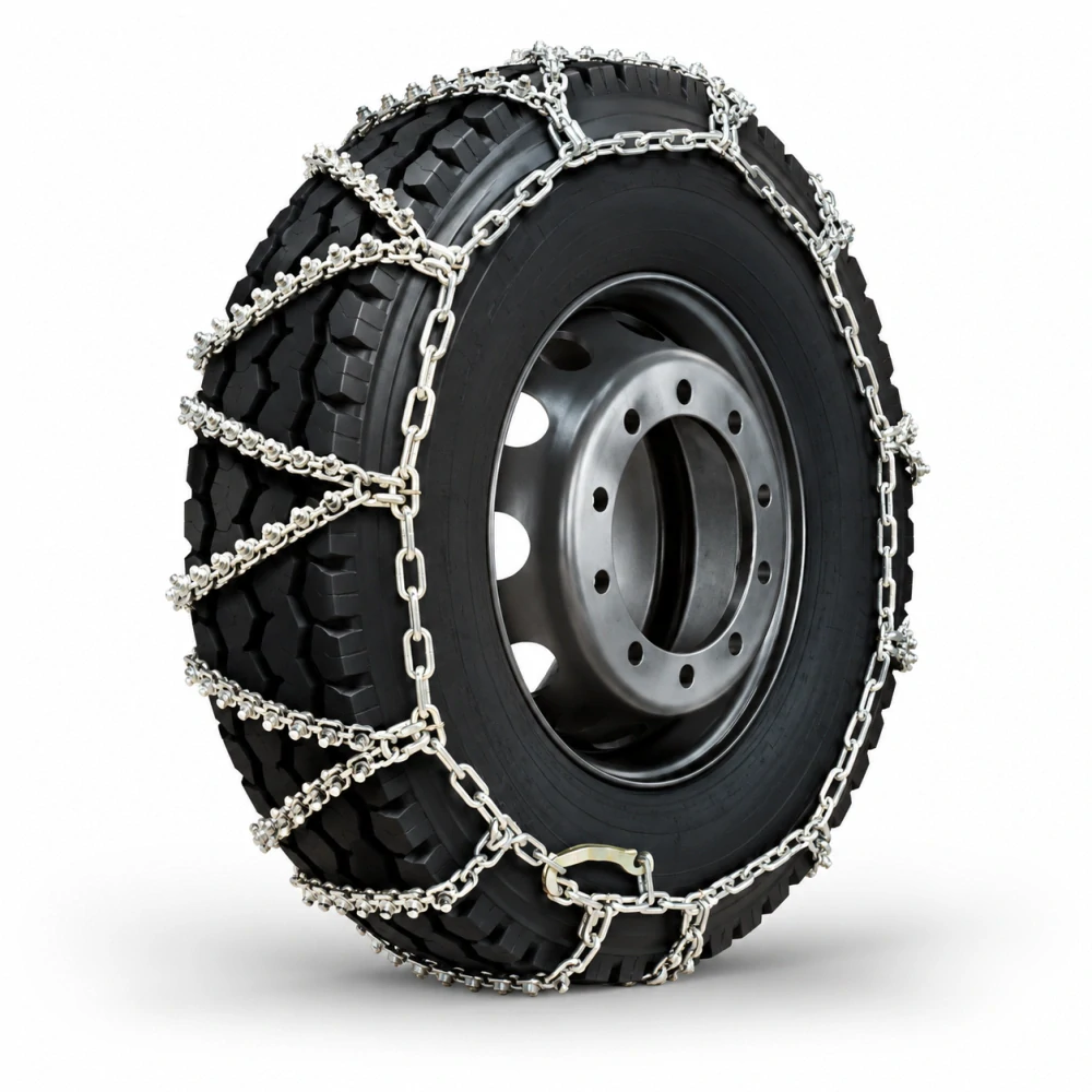 315/75 R22,5 – Sněhové řetězy ALASKA STUDS SUPER, žebříkové, 7 mm, s hroty