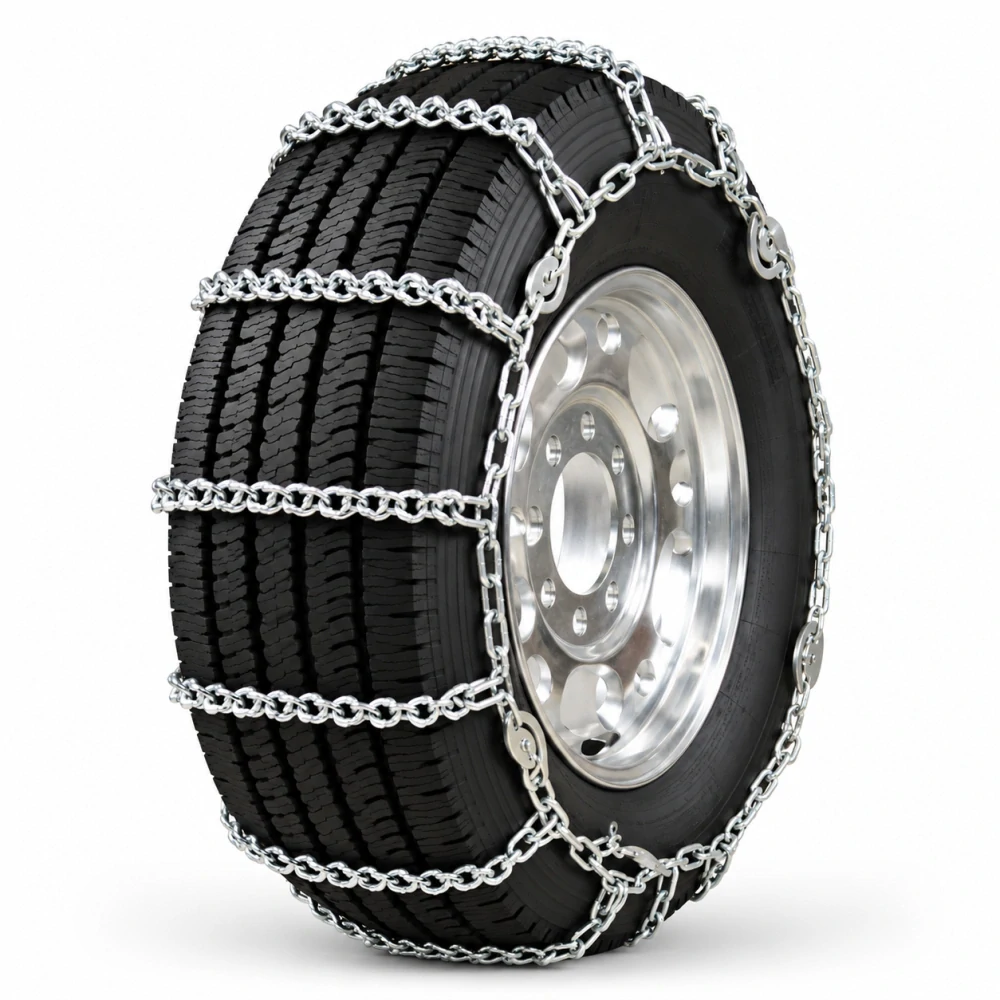 315/80 R22,5 – Sněhové řetězy ALASKA STUDS, žebříkové, 7 mm, s hroty