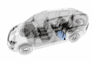 Ochranný kryt, AdBlue, AL  | OPEL COMBO 18-