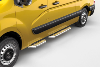 Boční nášlap "VANTour", přední  | RENAULT MASTER 10- 19, 19-, OPEL MOVANO 10-