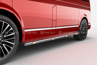 Boční rámy BRACE-IT ø60mm, 5 oranžových LED | VOLKSWAGEN T6 15- 19