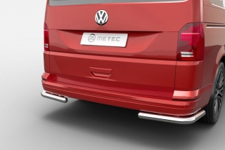 Ochranné rámy zadního nárazníku ø60,pol  | VOLKSWAGEN T6.1 19-