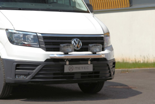 Přední rám ø 70mm, 3 fixní upínadla světel | MAN TGE 17-