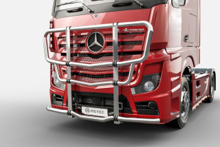 Přední ochranný rám nerezový "BullBar" | MERCEDES - BENZ ACTROS 11-