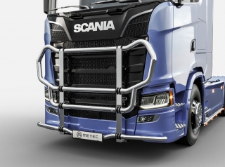 Přední ochranný rám nerezový "BullBar", střední nárazník | SCANIA G - Serie 16-