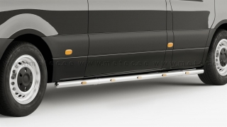 Boční rámy BRACE-IT ø60mm, 5 oranžových LED | FORD TRANSIT 14- 19