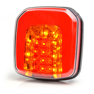 LED Zadní skupinová svítilna WAŚ, 12V-24V, ECE, IP 66/68, univerzální
