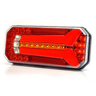 LED Zadní skupinová svítilna WAŚ, 12V-24V, ECE, IP 66/68, univerzální