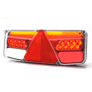LED Zadní skupinová svítilna WAŚ, 12V-24V, ECE, IP 56, pravá