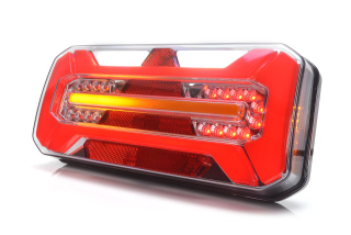 LED Zadní skupinová svítilna WAŚ, 12V-24V, ECE, IP 66/68, pravá
