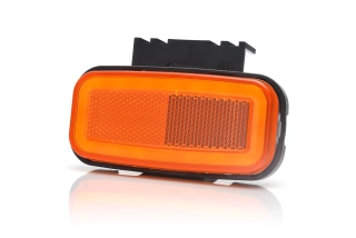 LED Obrysové světlo s blikačem WAŚ, 12V-24V, ECE, IP 66/68, univerzální