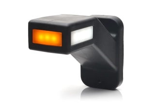 LED Obrysová svítilna s bočním blinkrem kategorie 5 WAŚ, 12V-24V, ECE, IP6K9K, pravá