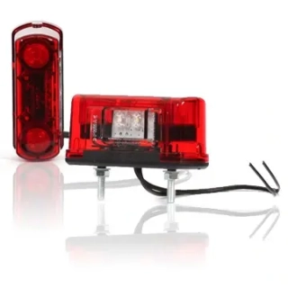 LED Lampa sdružená zadni WAŚ, 12V-24V, ECE, IP 66/68, univerzální