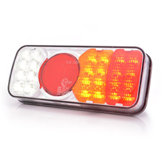 LED Zadní skupinová svítilna WAŚ, 12V-24V, ECE, IP 66/68, pravá