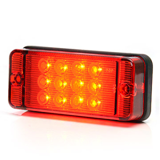 LED Mlhovka zadni WAŚ, 12V-24V, ECE, IP 66/68, univerzální