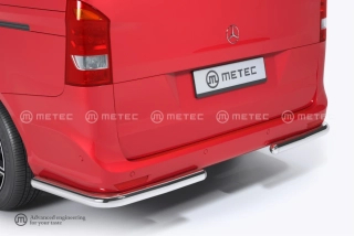 Ochranné rámy zadního nárazníku ø60,pol pro MERCEDES VITO 24-