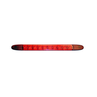 Zadní brzdové/obrysové LED světlo Hella  24V (červené plexi) červené
