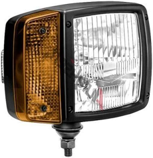 Reflektor Hella MODUL 120 s potkávacím světlem a se směrovými světly-pravý