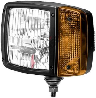 Reflektor Hella MODUL 120 s potkávacím světlem a se směrovými světly-levý