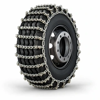 295/70 R22,5 – Sněhové řetězy ALASKA STUDS SUPER DOUBLE, žebříkové, 7 mm, s hroty
