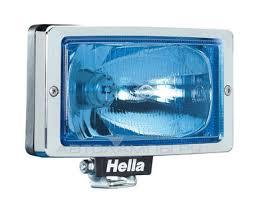 Reflektor Hella JUMBO 220 CHROM modré