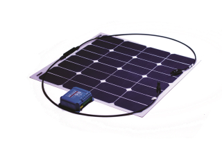 Sada flexibilních solárních panelů 1x 55W/12V vč. regulátoru s připojením bluetooth
