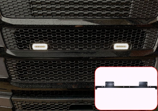 Konzole pro výstražná světla do masky Kelsa pro Scania Next Generation R&S Vysoká kabina