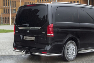 Ochranné rámy zadního nárazníku ø60,pol | MERCEDES - BENZ V-KLASSE & VITO 14- 19