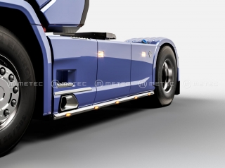 Boční rámy BRACE-IT ø60mm, 5 oranžových LED | SCANIA R - Serie 16-