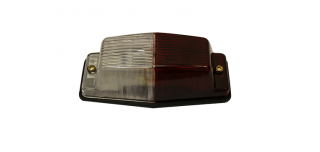 Double burner- bílo/červený