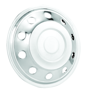 Přední nerezová poklice pro disky 16"