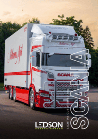 Ledson osvětlení pro vozy Scania